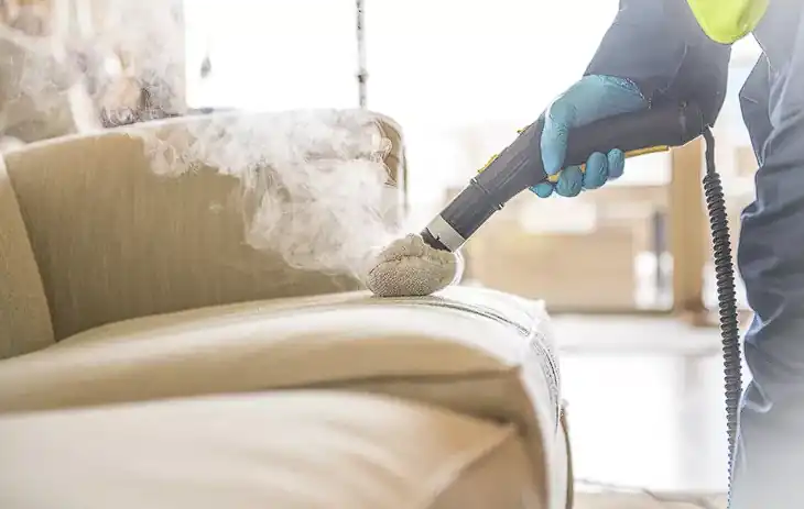 Clean Your Couch With A Steam Cleaner 